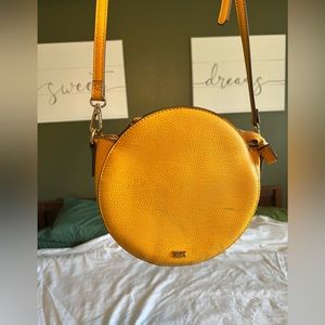 Collection XIIX Yellow Round Purse